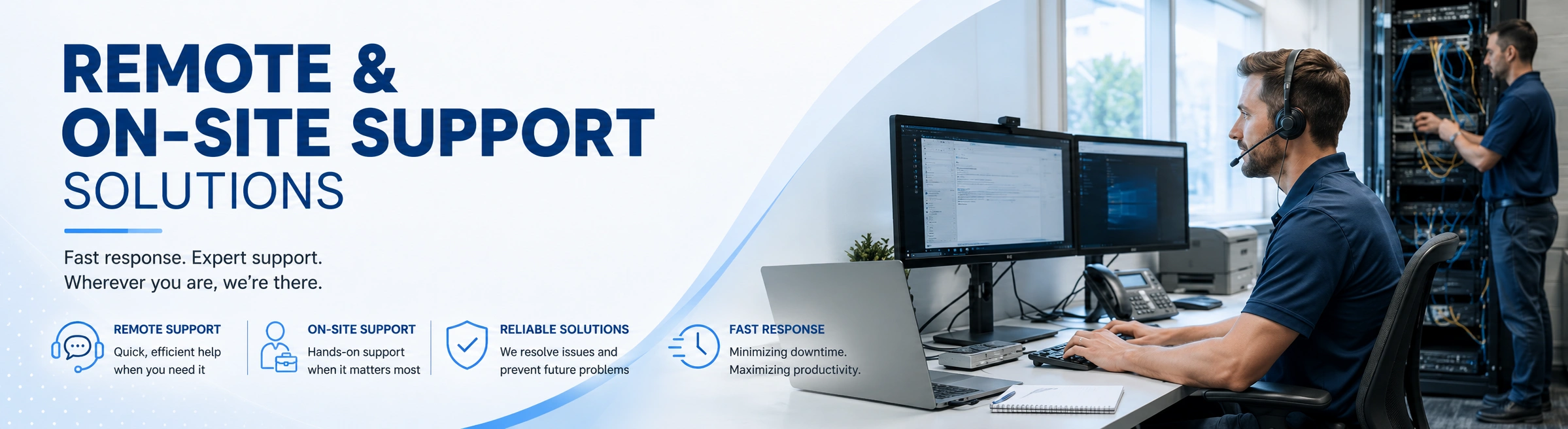 Remote and on-site IT support services from Second Creek Technologies